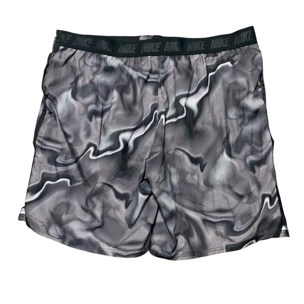 Nike Swim Trunks Abstract Mens 4XL Grey Board Shorts Beachwear Surf Summer - Picture 2 of 10